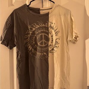 Hollister Split-Tone Graphic Tee